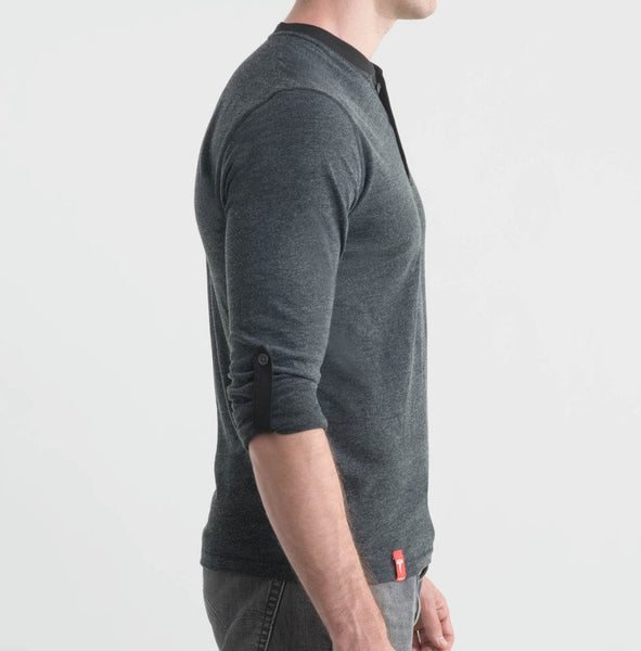 Men's Long Sleeve Henley