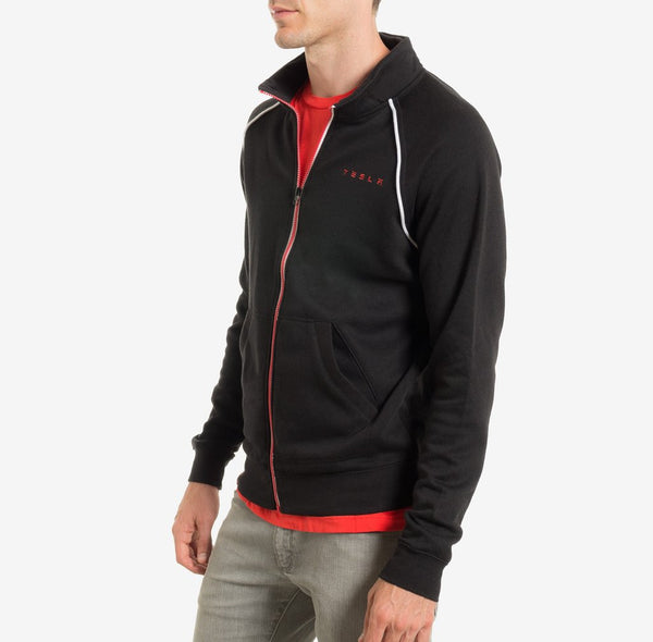 Unisex Black Track Jacket