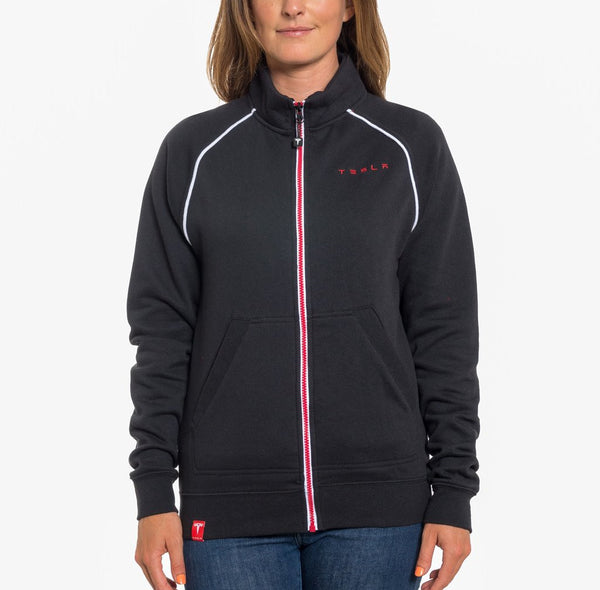 Unisex Black Track Jacket
