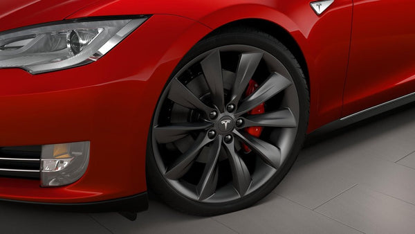 Model S Red Brake Calipers Set