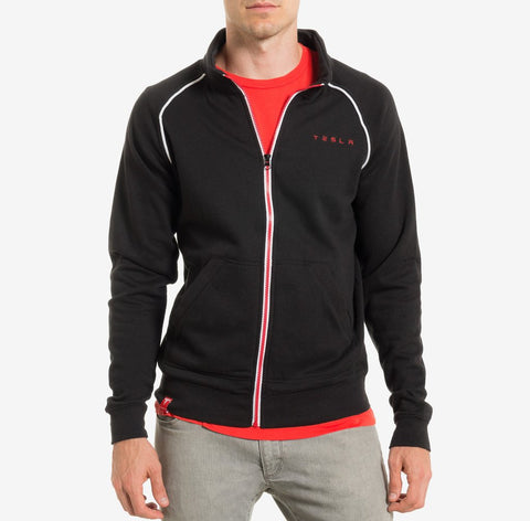 Unisex Black Track Jacket